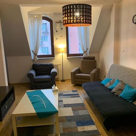 Spacious 2-Rooms Penthouse In Warsaw City Center Exterior foto